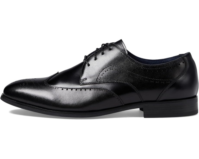 Оксфорды Stacy Adams Brayden Wing Tip с перфорацией на шнуровке