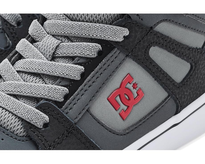 Детские кроссовки DC Kids Pure Hi Top EV высокие на липучке