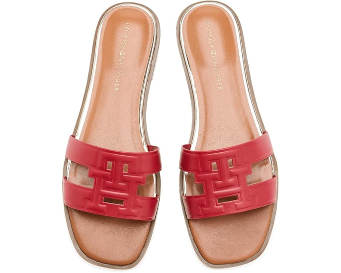 Слипоны Tommy Hilfiger Terenz с ремешком и логотипом