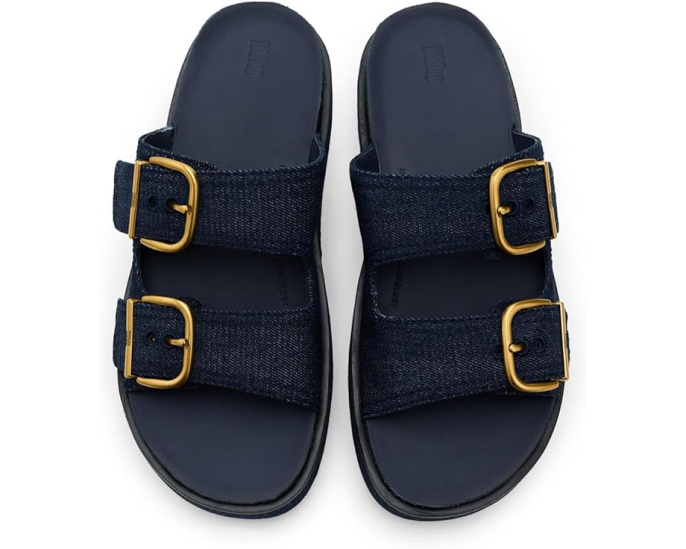 Сланцы FitFlop Gen FF Max Buckle Two Bar из денима