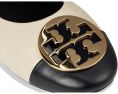 Балетки Tory Burch Claire с круглым носком и логотипом на мыске на резиновой подошве