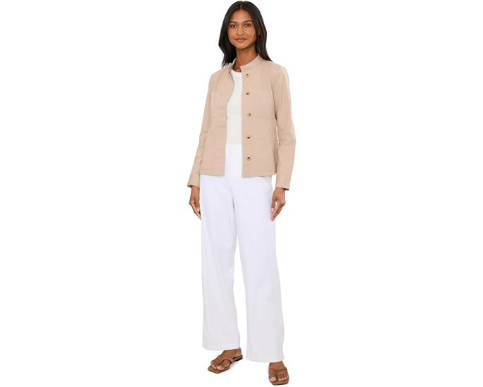 Брюки Lenox Wide Leg Stretch Linen 31" от NIC+ZOE