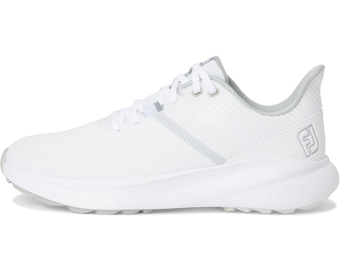 Golf обувь FootJoy FJ Flex с шипами и сетчатым верхом