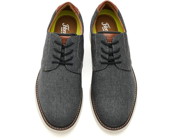Florsheim Оксфорды Launch Canvas Plain Toe с технологией Flexsole
