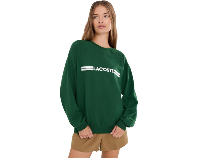 Logo Fleece Loungewear Sweatshirt