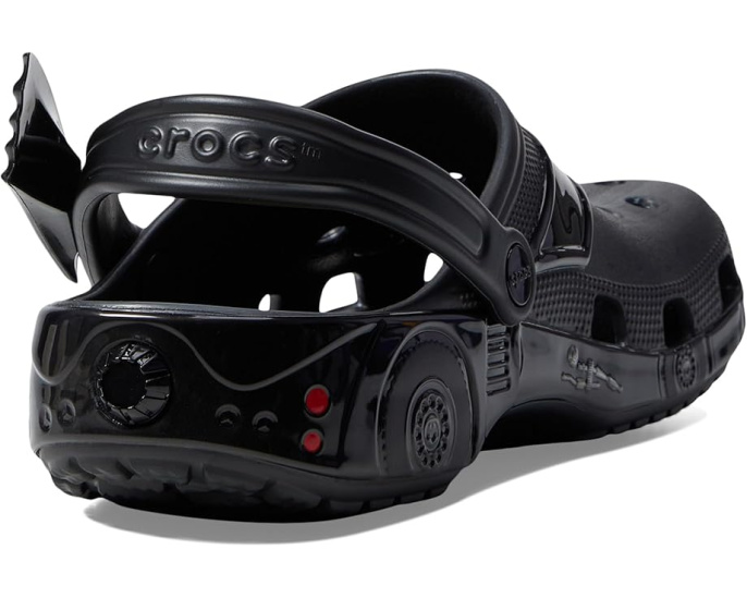 Кроксы Crocs Classic Adjustable с ремешком и дизайном Бэтмена