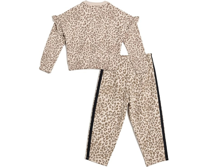 AOP Flutter Sleeve Pullover and Barrel Pant Set (Toddler/Little Kid)