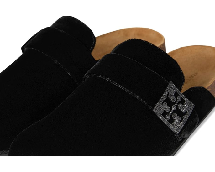 Tory Burch Mellow Pave мюли с паве-деталью из хлопка