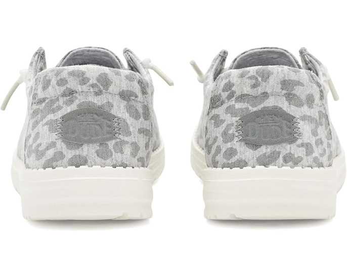 Hey Dude Wendy Stretch Jersey Leopard кеды с принтом