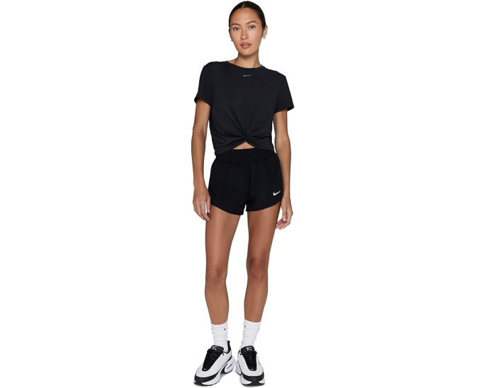 Топ Nike One Classic Twist Dri-FIT с коротким рукавом