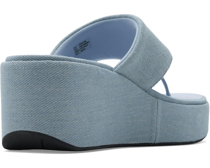 FitFlop Сандалии Platfforms Denim на клиновидном каблуке