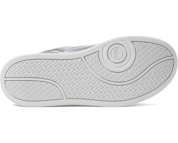 Кроссовки MICHAEL Michael Kors Hayes Lace Up на платформе с металлическим ПВХ верхом