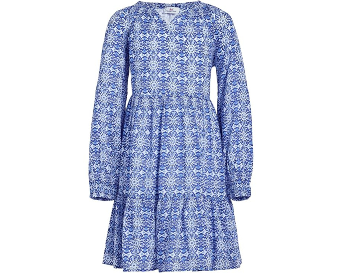 Детское платье Vineyard Vines Tessa с ярусами