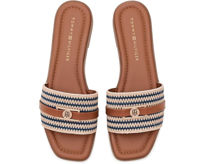 Босоножки Paroiey от Tommy Hilfiger с квадратным носком