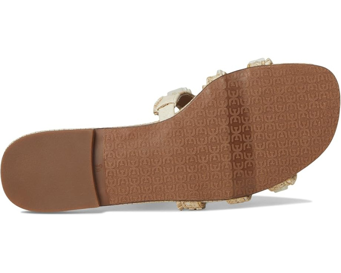 Сандалии Sam Edelman Bay Stone с логотипом и круглым носком