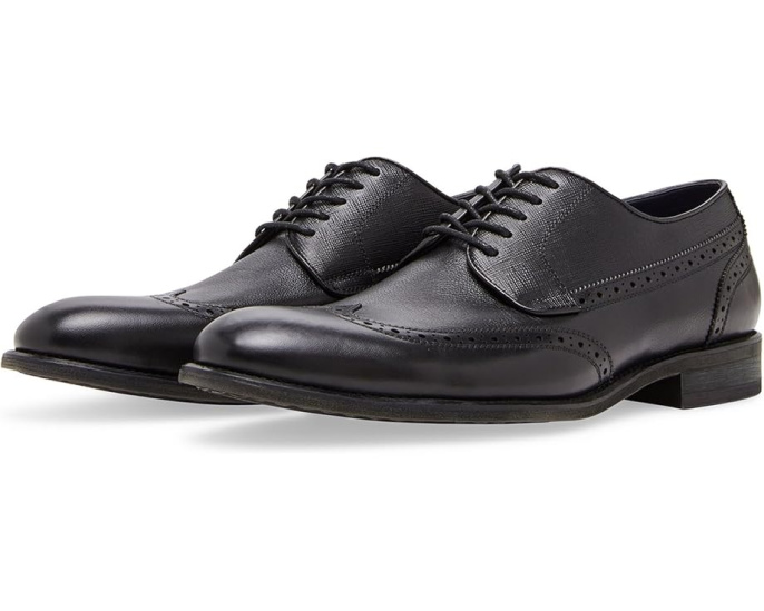 Оксфорды Steve Madden Aamari с брогированием и каблуком