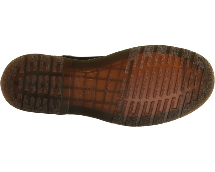 Челси Dr. Martens 2976 Yellow Stitch из гладкой кожи с минималистичным дизайном