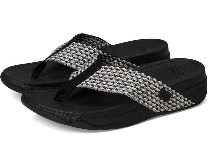 Сандалии FitFlop Surfa с ремешками из переработанного полиэстера