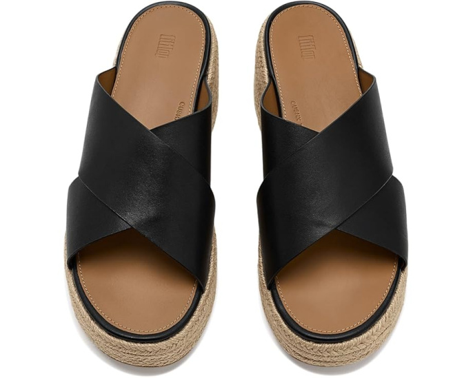 FitFlop Сандалии Platfforms Espadrille на клиновидном каблуке