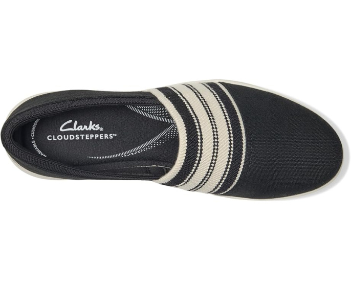 Легкие слипоны Clarks Breeze Sky Mist с противоскользящей подошвой