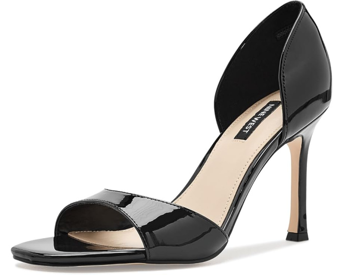 Kylva Nine West босоножки на каблуке с открытым мысом