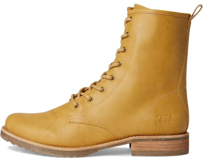 Ботинки FRYE AND CO. Chesnee Combat из мягкой кожи с каблуком
