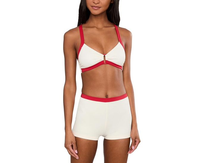 Плавки Bandwave Belted Boyleg от Seafolly с поясом