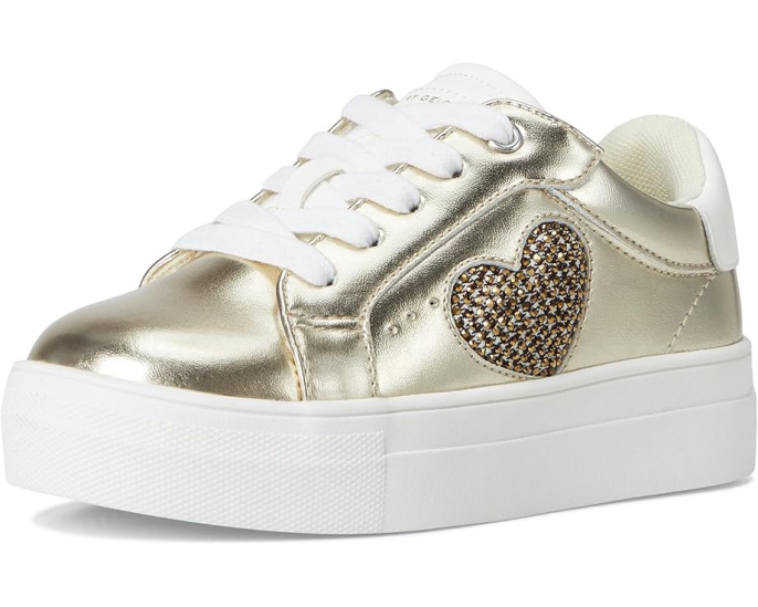 Детские кроссовки Kurt Geiger London Kids Mini Luckson Heart с сердечком