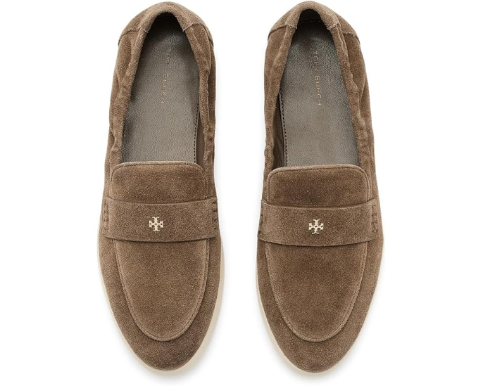 Лоферы Tory Burch Ballet Sport из ультрамягкой замши