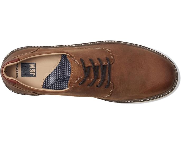 Кроссовки Johnston & Murphy McGuffey Casual Plain Toe из водоотталкивающего замша
