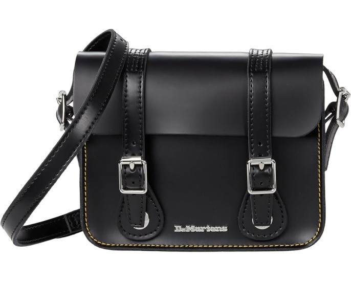 Сумка Dr. Martens 7" Leather Satchel из кожи