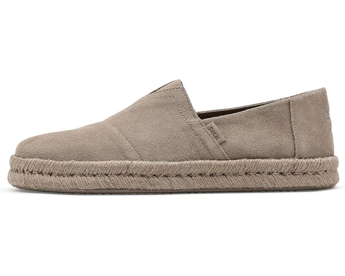 Слипоны TOMS Alpargata Rope 2.0 с оплеткой по подошве