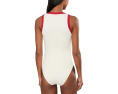 Цельнокроеный купальник Bandwave Zip Front Seafolly