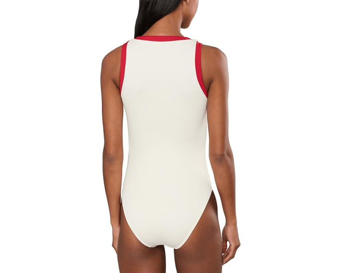 Цельнокроеный купальник Bandwave Zip Front Seafolly