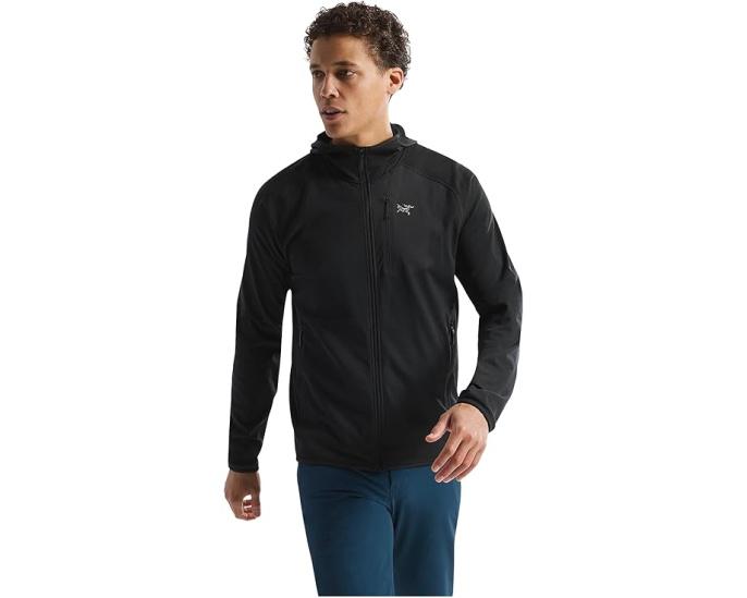 Толстовка Arc'teryx Delta с капюшоном из полартека для активного отдыха