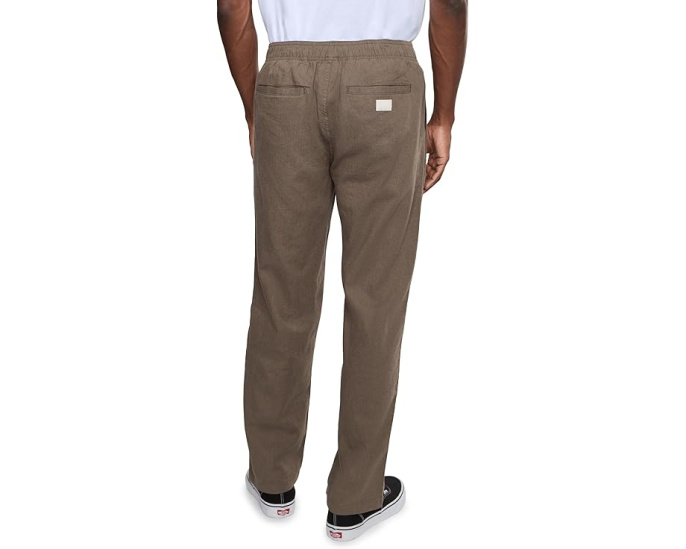 RVCA Штаны Vacancy Sands из хлопка и льна