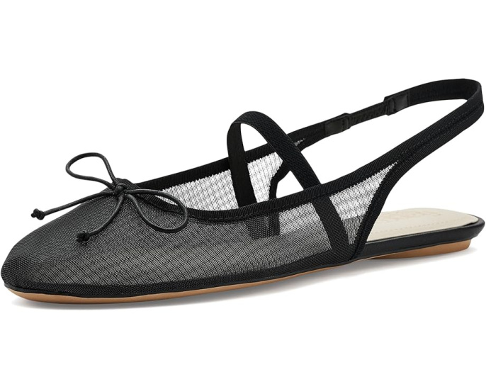 Балетки Chara Mary Jane Slingback от Franco Sarto на плоской подошве