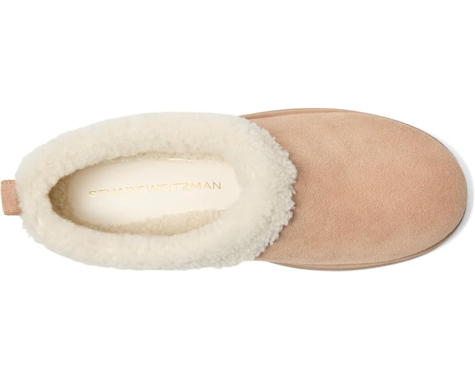 Угги Stuart Weitzman Socharming на платформе с искусственным мехом