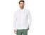 Рубашка Lacoste из льна с длинным рукавом и нагрудным карманом