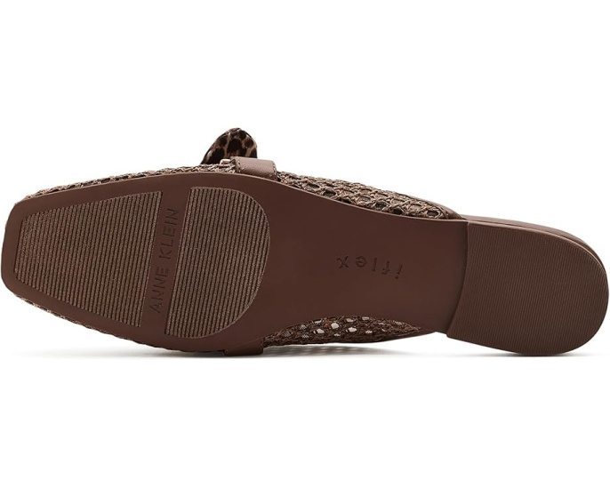 Anne Klein Мюли Avery с леопардовым принтом