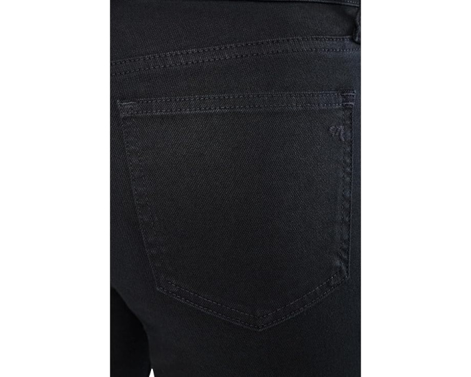 Джинсы Madewell Stretch Flare Crop в черном цвете