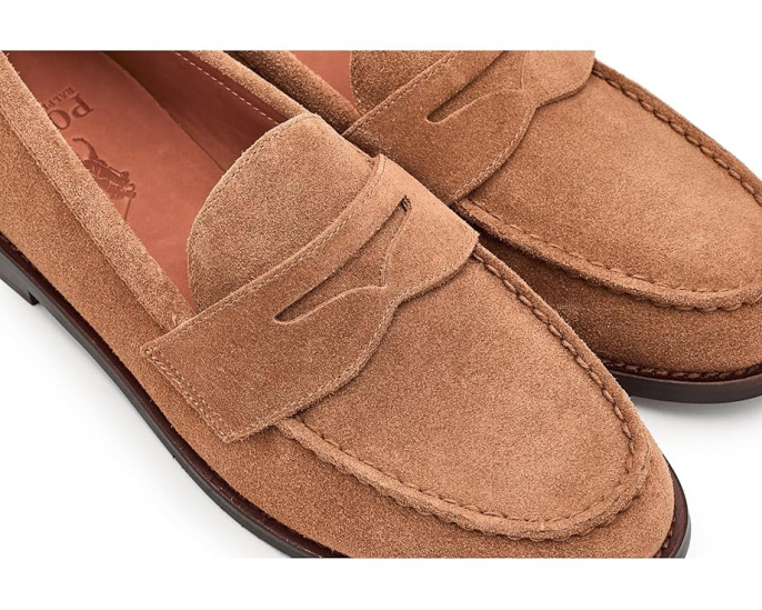 Мокасины Polo Ralph Lauren Alston из замши с кисточкой