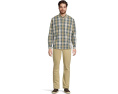 Рубашка Comfort Stretch Chambray от L.L.Bean с длинным рукавом и традиционным кроем навыпуск