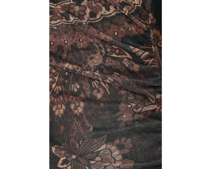 Sanctuary Easy Autumn Mesh Dress платье из сетки с узором