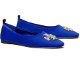 Балетки Tory Burch Eleanor из кожи с квадратным носком