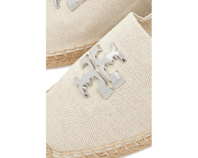 Эспадрильи Tory Burch Eleanor из бархата с джутовой отделкой