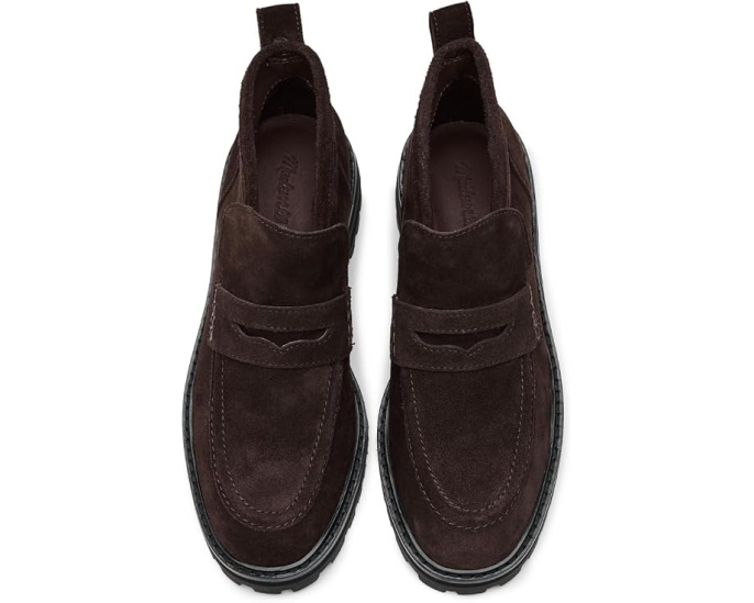 Ботинки Madewell Rory Lug с квадратным носком из замши