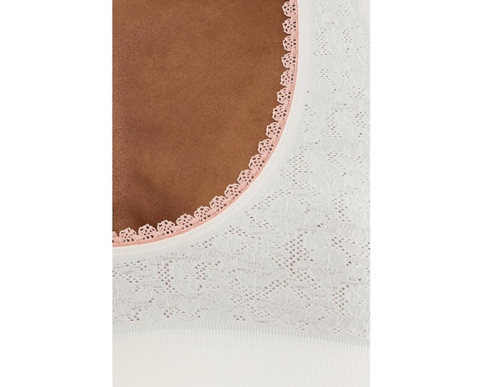 Free People топ Sweet Point Seamless Halt с вырезом