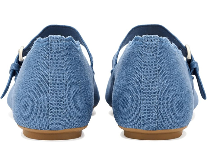 Туфли FitFlop Delicato Wave-Edge Canvas Mary Janes на клиновидном каблуке