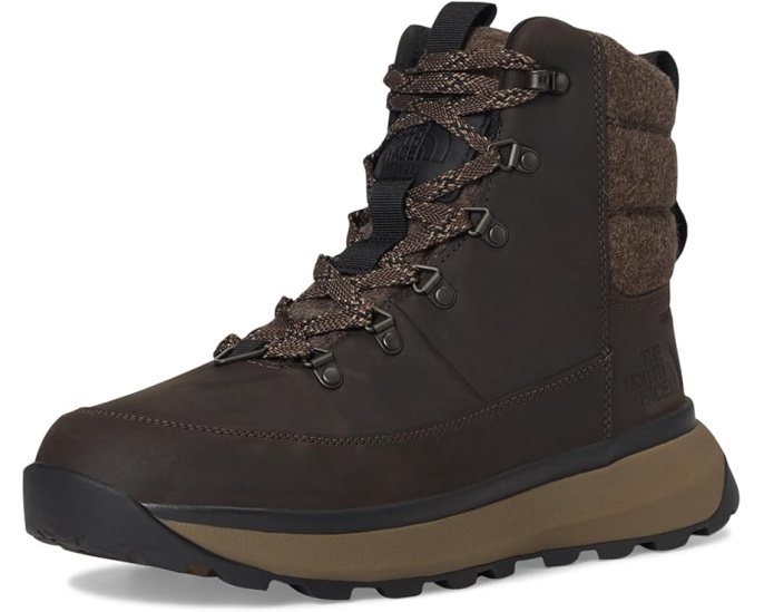 Водонепроницаемые зимние ботинки The North Face Bergen Leather WP с мембраной DryVent